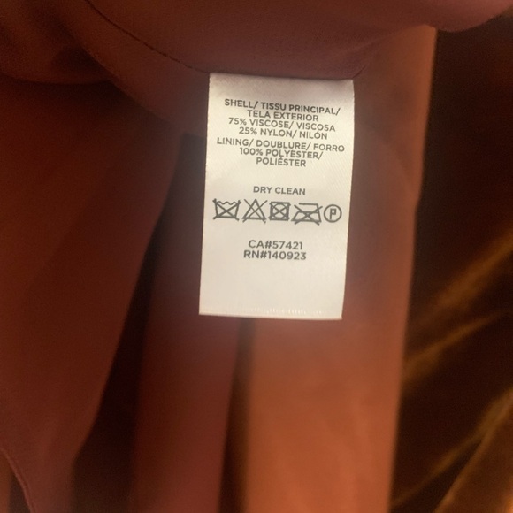 Loft NWT SZ Large Burnt Orange Velvety Tank - Picture 3 of 7